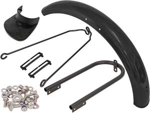 Set parafanghi anteriori swiing® revival 17" nero | Puch Supermaxi LG1 / LG2, X30 Sport NS / NL Set parafanghi anteriori swiing® revival 17" nero | Puch Supermaxi LG1 / LG2, X30 Sport NS / NL