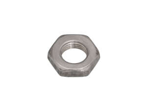 Dado M10x1 a mezza altezza in acciaio inox Dado M10x1 a mezza altezza in acciaio inox