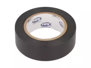 Nastro isolante HPX 19 mm nero (rotolo da 10 m) Nastro isolante HPX 19 mm nero (rotolo da 10 m)