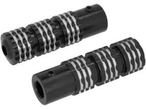 Poggiapiedi GPO alluminio anodizzato nero Poggiapiedi GPO alluminio anodizzato nero