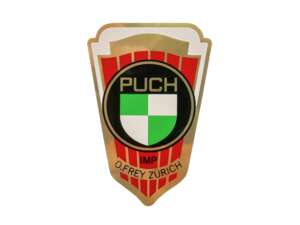 Adesivo IMP O.Frey Zurigo stemma Puch tubo di sterzo Adesivo IMP O.Frey Zurigo stemma Puch tubo di sterzo