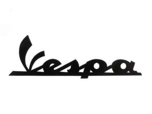 Adesivo Vespa nero Adesivo Vespa nero