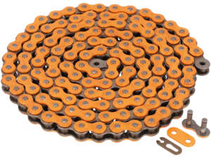Catena di trasmissione KMC arancione 415H (rinforzata) 128L Catena di trasmissione KMC arancione 415H (rinforzata) 128L