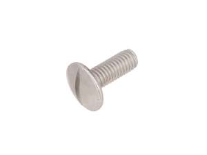 Schraube M6x16 Linsenkopf flach Schlitz Inox Schraube M6x16 Linsenkopf flach Schlitz Inox