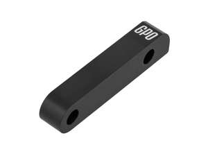 GPO morsetto per sella alluminio nero (CNC) | Puch Maxi GPO morsetto per sella alluminio nero (CNC) | Puch Maxi