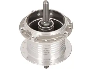 Radnabe Speiche hinten 36 Löcher mit Achse (1A-Qualität) | Puch Maxi, X30 NG-2AH Radnabe Speiche hinten 36 Löcher mit Achse (1A-Qualität) | Puch Maxi, X30 NG-2AH