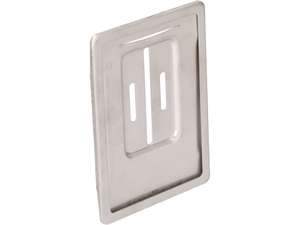 Portatarga (con cornice) Inox (versione CH) Portatarga (con cornice) Inox (versione CH)