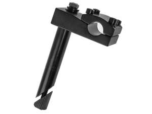 Attacco manubrio GPO 22 mm alluminio nero (attacco a 4 punti per manubri con piastra a forcella) Attacco manubrio GPO 22 mm alluminio nero (attacco a 4 punti per manubri con piastra a forcella)