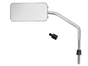 Specchio GPO "stile F1" cromato Specchio GPO "stile F1" cromato