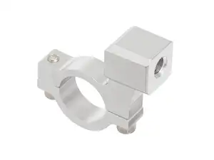 Attacco specchio M8 alluminio argento Attacco specchio M8 alluminio argento