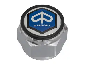 Dado per tubo sterzo "Piaggio" 1" / 24G piastra forcella chiusa Dado per tubo sterzo "Piaggio" 1" / 24G piastra forcella chiusa