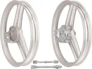 Set di ruote 17" argento fuso (3/6 raggi) | Peugeot 103 Set di ruote 17" argento fuso (3/6 raggi) | Peugeot 103