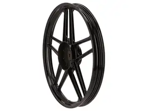 Cerchio 17" posteriore (5 raggi) alluminio nero | Honda Camino Cerchio 17" posteriore (5 raggi) alluminio nero | Honda Camino