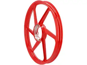 Cerchio 17" rosso fuso (6 raggi singoli) | Puch Cerchio 17" rosso fuso (6 raggi singoli) | Puch