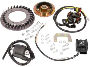 HPI racing ignition 12V with light elect. Housing | Piaggio Ciao, SI, Bravo, Boxer HPI racing ignition 12V with light elect. Housing | Piaggio Ciao, SI, Bravo, Boxer
