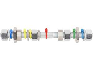 swiing® ingenious wheel axle for bearing conversion kit front wheel 16" | Pony Cross 521 swiing® ingenious wheel axle for bearing conversion kit front wheel 16" | Pony Cross 521