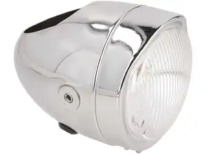 Eierlampe Ø 103 mm (seitliche Befestigung) Chrom Eierlampe Ø 103 mm (seitliche Befestigung) Chrom