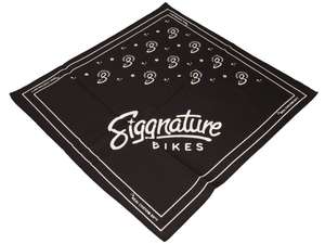 Siggnature bandana nero / crema 50 x 50 cm Siggnature bandana nero / crema 50 x 50 cm