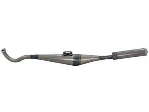 HOMOET Auspuff «P4 Spezial» 28 mm blank | Puch Maxi, X30 HOMOET Auspuff «P4 Spezial» 28 mm blank | Puch Maxi, X30
