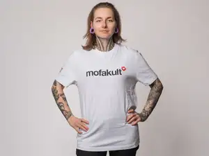 Maglietta mk-Merch "Heart" bianco Maglietta mk-Merch "Heart" bianco