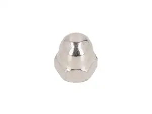 Dado M8x1 in acciaio liscio Dado M8x1 in acciaio liscio