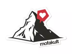 Adesivo mk-Merch "mofakult Matterhorn" 120 x 79 mm Adesivo mk-Merch "mofakult Matterhorn" 120 x 79 mm