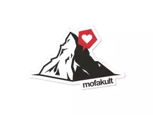 Adesivo mk-Merch "mofakult Matterhorn" 75 x 49 mm Adesivo mk-Merch "mofakult Matterhorn" 75 x 49 mm