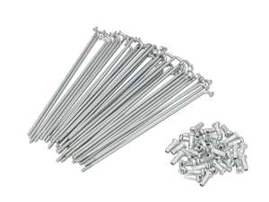 14" Speichen-Set inkl. Nippel (2.9 x 145 mm) Stahl verzinkt 14" Speichen-Set inkl. Nippel (2.9 x 145 mm) Stahl verzinkt