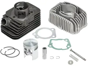 Kit cilindro Malossi 43 mm incl. testa 12 mm KoBo nuova versione | Piaggio Ciao, Bravo, Boxer Kit cilindro Malossi 43 mm incl. testa 12 mm KoBo nuova versione | Piaggio Ciao, Bravo, Boxer