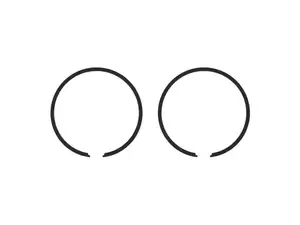 Airsal Kolbenringe 38x1.5 mm schwarz (Paar) | Puch Airsal Kolbenringe 38x1.5 mm schwarz (Paar) | Puch