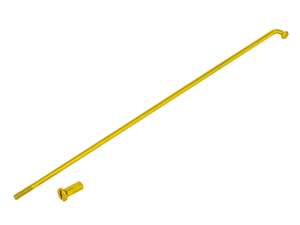 GPO 17" raggi singoli incl. nipplo (2,9 x 188 mm) oro GPO 17" raggi singoli incl. nipplo (2,9 x 188 mm) oro