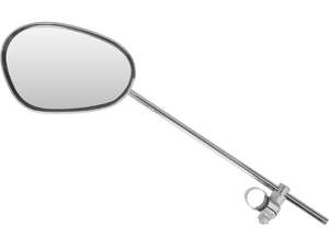 Specchio Bumm ovale sinistro cromato Specchio Bumm ovale sinistro cromato