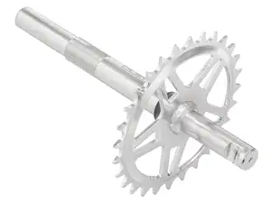 swiing® revival Tretachse 28 Zähne Chrom | Tigra Pionier P30-74, P30-R, Caravelle swiing® revival Tretachse 28 Zähne Chrom | Tigra Pionier P30-74, P30-R, Caravelle