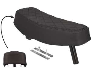 Sedile lungo nero a scacchi | Puch Maxi Sedile lungo nero a scacchi | Puch Maxi