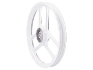 Cerchio Grimeca in alluminio 16" bianco (3/6 raggi) anteriore | Pony Cross 521 Cerchio Grimeca in alluminio 16" bianco (3/6 raggi) anteriore | Pony Cross 521