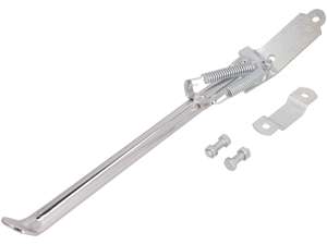 Cavalletto laterale destro a montaggio piatto 34 cm cromo Cavalletto laterale destro a montaggio piatto 34 cm cromo