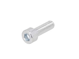 Vite M6x20 a testa cilindrica con esagono incassato, zincata Vite M6x20 a testa cilindrica con esagono incassato, zincata