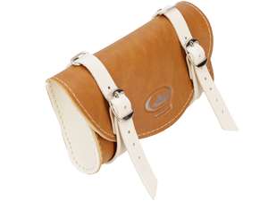 Borsa a tracolla "Classic" marrone chiaro / crema Borsa a tracolla "Classic" marrone chiaro / crema