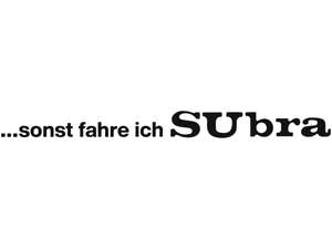 adesivo mk-merch "... altrimenti guiderò SUbra" 240 x 20 mm nero adesivo mk-merch "... altrimenti guiderò SUbra" 240 x 20 mm nero