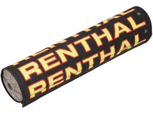 Protezione manubrio RENTHAL nero / giallo / rosso 22 cm Protezione manubrio RENTHAL nero / giallo / rosso 22 cm