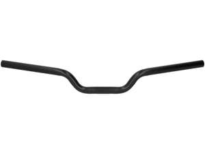 Piastra forcella manubrio 9 cm curva nera Piastra forcella manubrio 9 cm curva nera