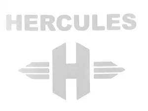 Adesivo "Hercules" reggisella bianco Adesivo "Hercules" reggisella bianco