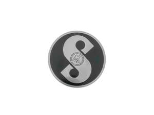 Sachs Emblem schwarz (geätztes Blech) Sachs Emblem schwarz (geätztes Blech)