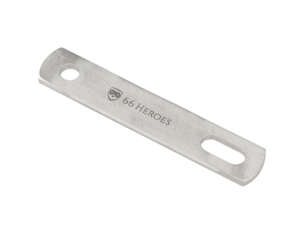 66HEROES Staffa di scarico 75 mm piatta Inox 66HEROES Staffa di scarico 75 mm piatta Inox