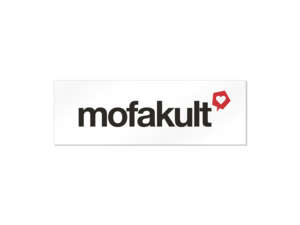 Adesivo mk-Merch "mofakult" 105 x 35 mm Adesivo mk-Merch "mofakult" 105 x 35 mm