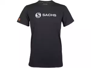Maglietta mk-Merch "Sachs" (XS-S) Uomo Nero Maglietta mk-Merch "Sachs" (XS-S) Uomo Nero