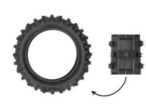 Pneumatici VeeRubber 2,75 x 10" con borchie VRM140 (V140) Pneumatici VeeRubber 2,75 x 10" con borchie VRM140 (V140)