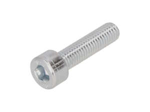 Vite M5x20 a testa cilindrica con esagono incassato, zincata Vite M5x20 a testa cilindrica con esagono incassato, zincata