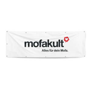 mk-Merch Striscione a rete "mofakult" 200 x 75 cm mk-Merch Striscione a rete "mofakult" 200 x 75 cm