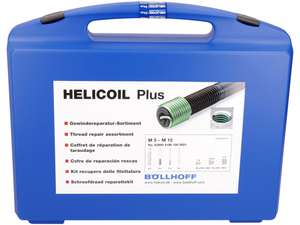 Valigetta HeliCoil per la riparazione delle filettature M5 - M12 (utensile professionale) Valigetta HeliCoil per la riparazione delle filettature M5 - M12 (utensile professionale)